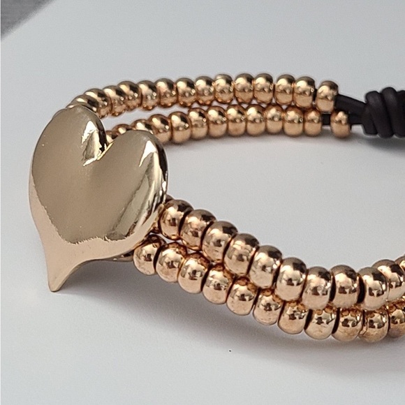 ONE HEART - Bohemian Bracelet - Gold Plated - Picture 4 of 11